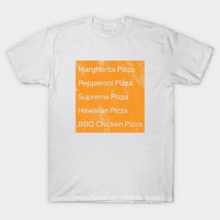 Pizzas, I Love Pizza T-Shirt